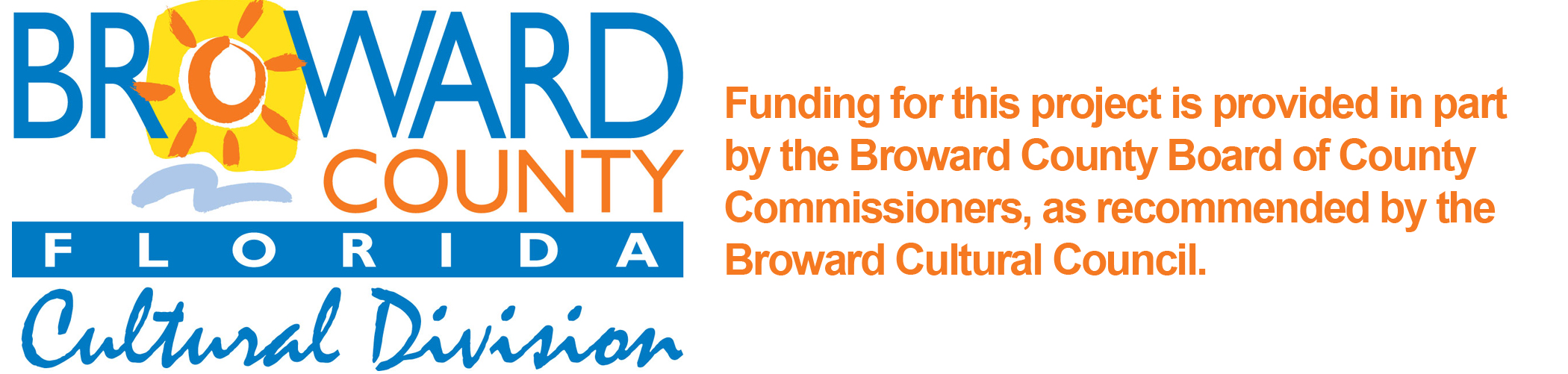 Broward County Cultural Division logo -color